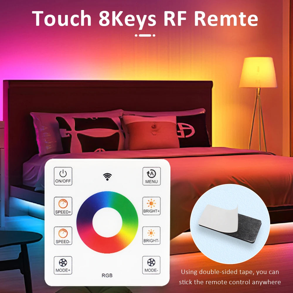 Bandă LED Inteligentă MagicFlow – Efect de Apă și Culori RGBIC”